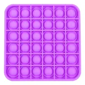 Pop It Fidget Toy - Kvadratisk Lila