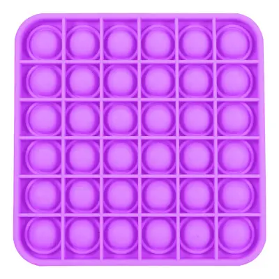 Pop It Fidget Toy - Kvadratisk Lila