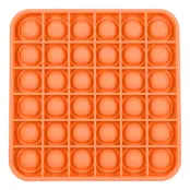 Pop It Fidget Toy - Kvadratisk Orange