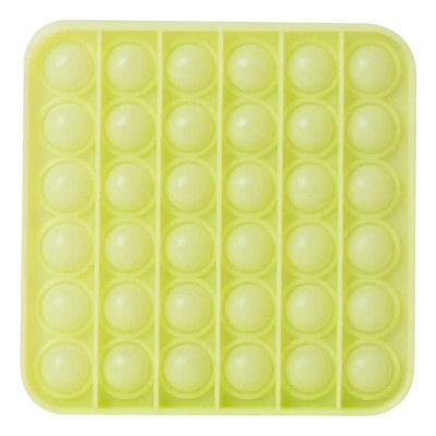 Pop It Fidget Toy - Kvadratisk Självlysande