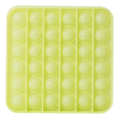 Pop It Fidget Toy - Kvadratisk Självlysande