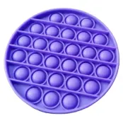 Pop it Fidget Toy Rund Lila