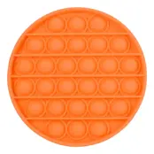 Pop It Fidget Toy - Rund Orange
