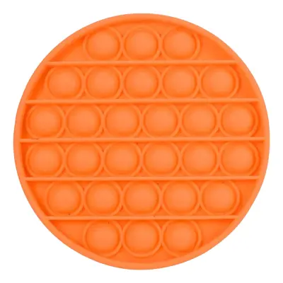 Pop It Fidget Toy - Rund Orange
