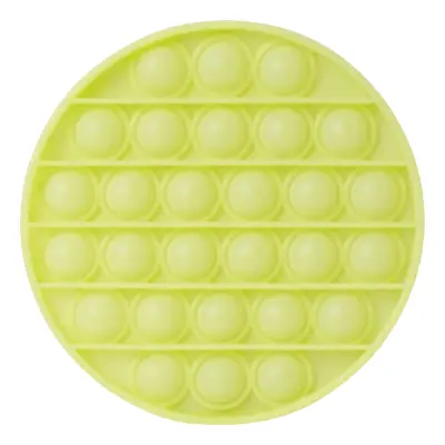 Pop It Fidget Toy - Rund Självlysande