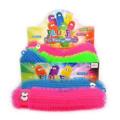 Puffer Stor Larv 50cm Blå : Färg - Grön - Leksaksaffären -  Leksaksaffären