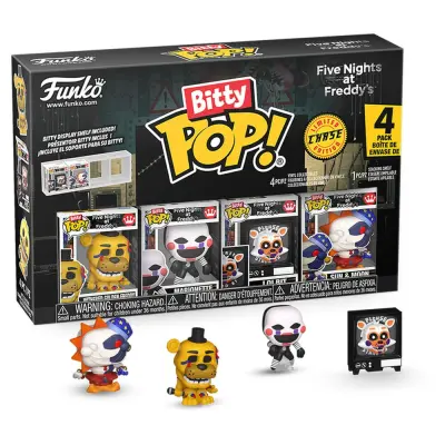 Bitty POP Five Nights at Freddys 4-Pack 2,5cm