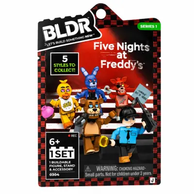 BLDR Five Night at Freddy's Mystery Minifigure - Five Nights at Freddys -  Leksaksaffären