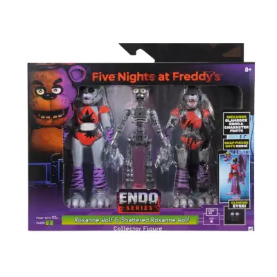 Five Nights at Freddys Endo Series Roxanne Wolf&Shattered Roxanne - Five Nights at Freddys -  Leksaksaffären