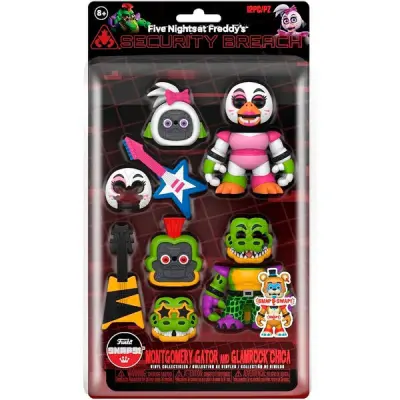 Five Nights at Freddys - Montgomery Gator and Glamrock Chica - Double Snap Pack Funko