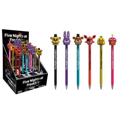 Five Nights at Freddys Pen Toppers (1 st - Osorterad)
