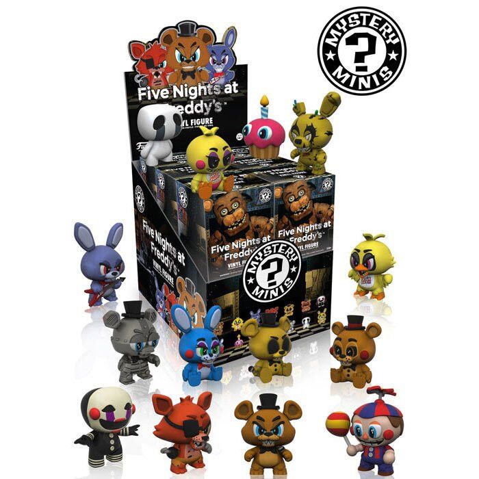 Five Nights At Freddys Security Breach S1 Mystery Minis Geekbutiken