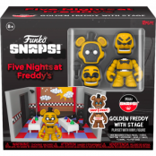 Five Nights At Freddys - Stage with Golden Freddy - Snap Playset Funko