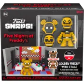 Five Nights At Freddys - Stage with Golden Freddy - Snap Playset Funko