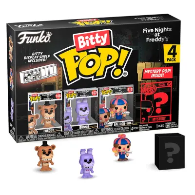 POP Five Nights At Freddys - Bitty 4-Pack - Freddy 2,5cm
