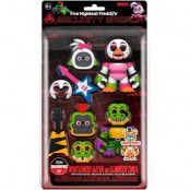 POP pack 2 figures Five Nights at Freddys Montgomery Gator and Glamrock Chica