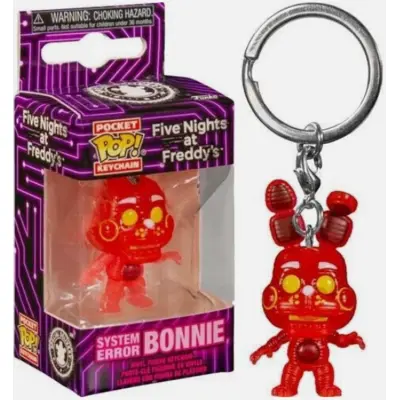 POP Pocket keychain Five Nights at Freddys System Error Bonnie