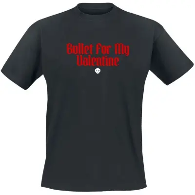 Bullet For My Valentine T-shirt - Cut and Divide Flash - S 4XL - för Herr - svart