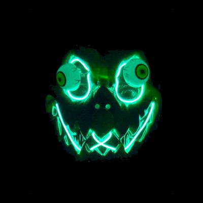 EL Wire Pumpa LED Mask - One size