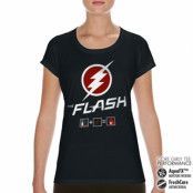 The Flash Riddle Performance Girly Tee, T-Shirt