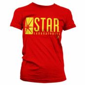 The Flash - Star Laboratories Girly T-Shirt