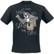 Zootropolis - Disney T-shirt - Flash - Here To Save The Day - M 3XL - för Herr - svart
