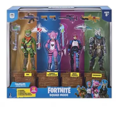 Fortnite 4 Squad Mode Figures
