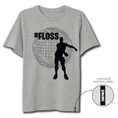 Fortnite - T-Shirt Floss Grey (Xxl)