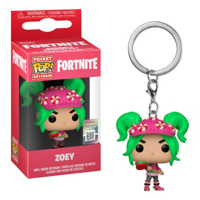 Funko Pop Fortnite S2 Zoey Nyckelring