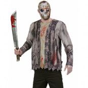 Jason Voorhees Kostyme til Mann - Friday The 13th Licensierad