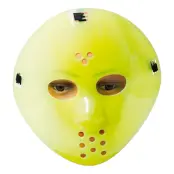 Självlysande Hockeymask - One size