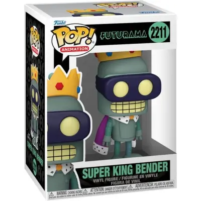 Futurama - Super King Bender Vinyl Figur 2211 - Funko Pop! - Funko Shop Europe