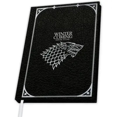 Game Of Thrones Anteckningsbok - House Stark - för  svart/silver