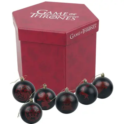 Game Of Thrones Baubles - Symbole - för  svart