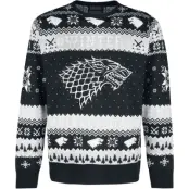 Game Of Thrones Christmas jumper - Winter Is Coming - XS 4XL - för Herr - grå