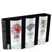 Game Of Thrones Glas 3-pack