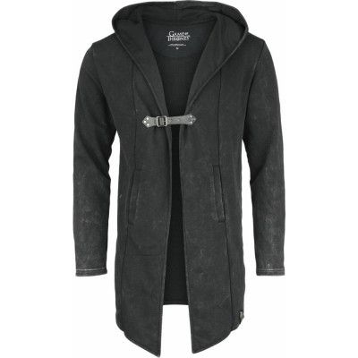 Game Of Thrones - Gothic Luvjacka - Night's Watch - S M - för Herr - antracit