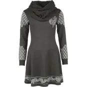 Game Of Thrones Halvlång klänning - House Of The Dragon - Dragon - S - för Dam - flerfärgad