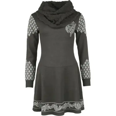 Game Of Thrones Halvlång klänning - House Of The Dragon - Dragon - S - för Dam - flerfärgad