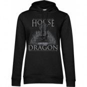 Game Of Thrones Luvtröja - House of the Dragon - S XXL - för Dam - svart