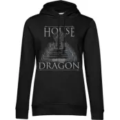 Game Of Thrones Luvtröja - House of the Dragon - S XL - för Dam - svart