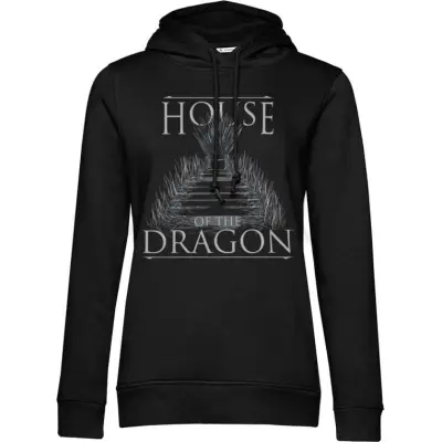 Game Of Thrones Luvtröja - House of the Dragon - S XL - för Dam - svart