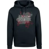 Game Of Thrones Luvtröja - Westeros Map - S XXL - för Herr - svart