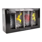 Game of Thrones Shotglas - 4-pack
