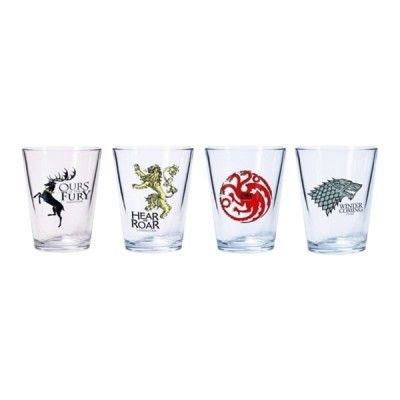 Game of Thrones Shotglas - 4-pack