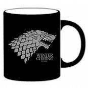 Game of Thrones - Stark Crest Black - Mug
