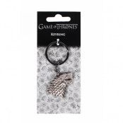 Game Of Thrones - Stark - Sculpted metal keychain