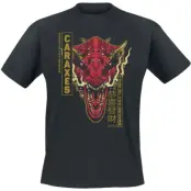 Game Of Thrones T-shirt - House Of The Dragon - CARAXES Dragon - S XL - för Herr - svart