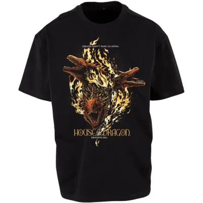 Game Of Thrones T-shirt - House Of The Dragon - Dreams Didn't Make Us Kings - M 3XL - för Herr - svart
