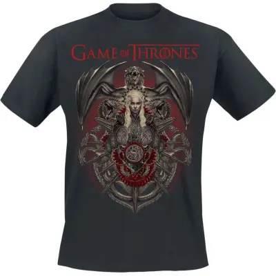 Game Of Thrones T-shirt - Mother Of Dragons - S XXL - för Herr - svart